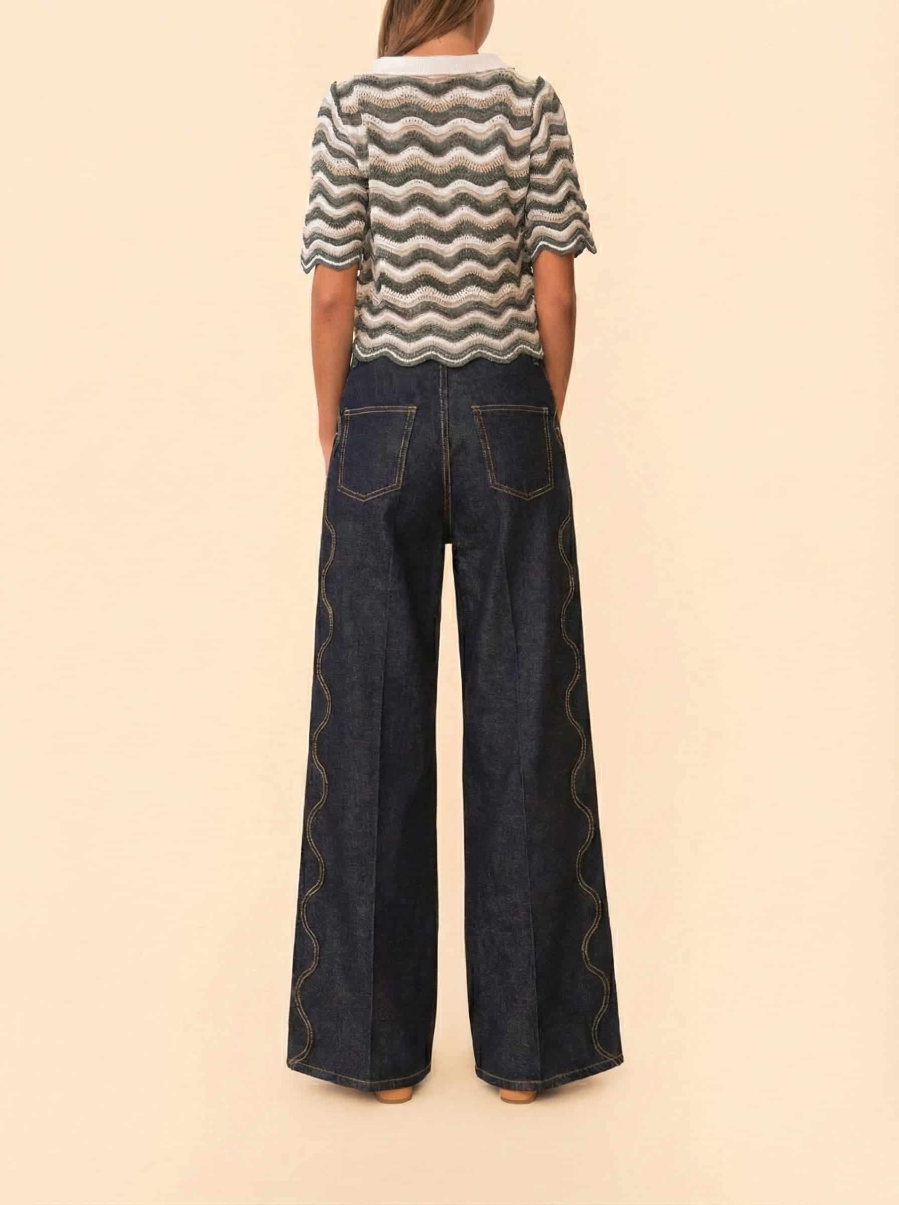 MALAI JEAN NAVY - miniatura 4