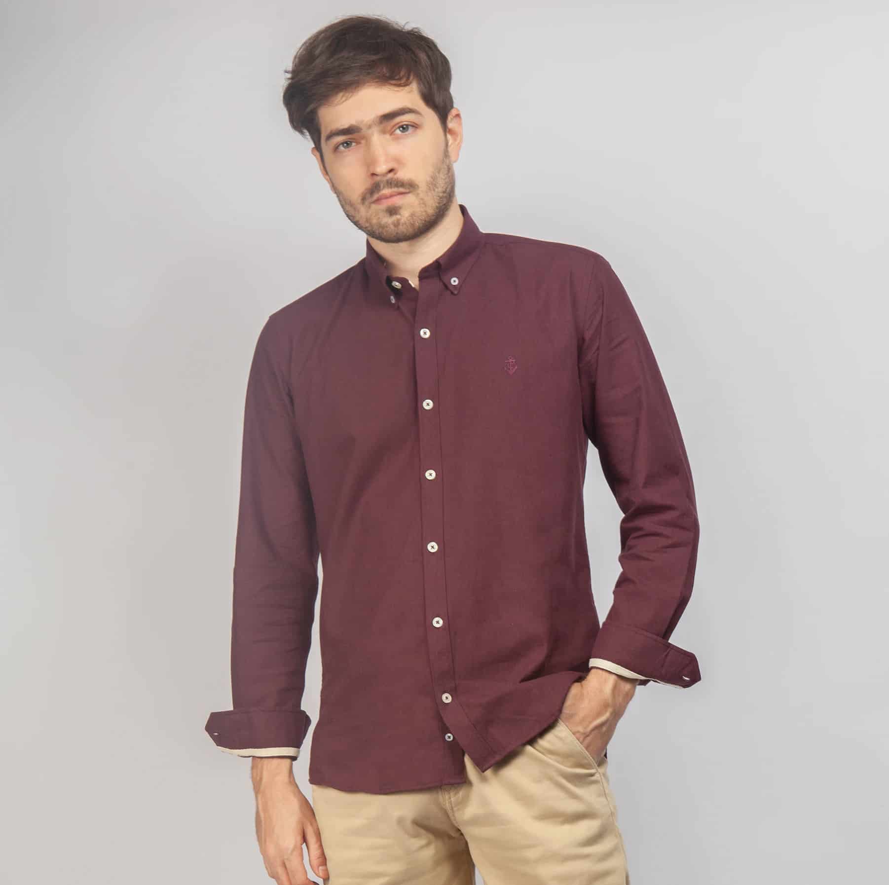 Camisa Vino - miniatura 1