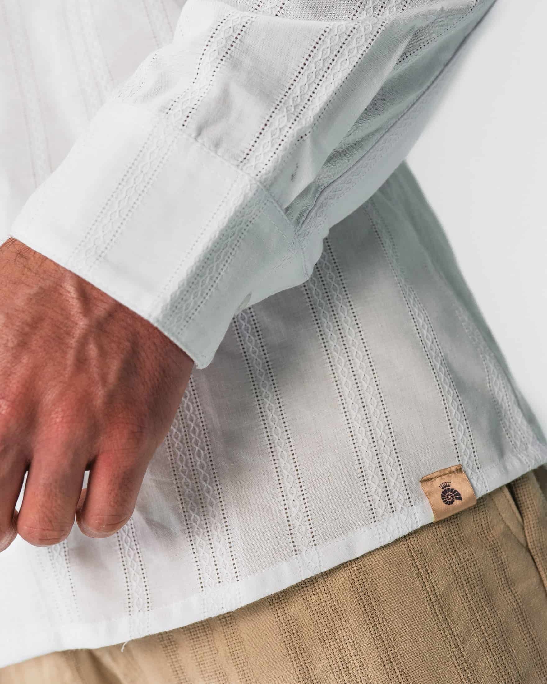 Camisa Artesana Blanca - miniatura 3