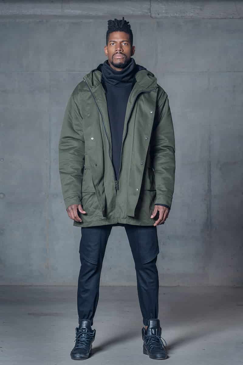 Parka Doble Solapa - miniatura 1