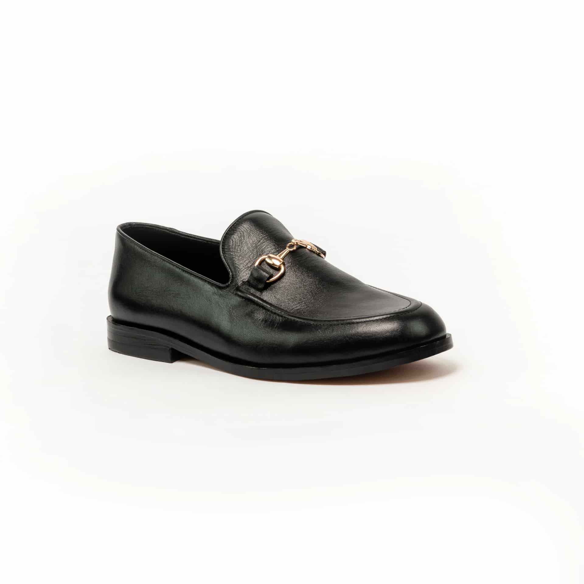 Penny loafers hebilla dorada - miniatura 1