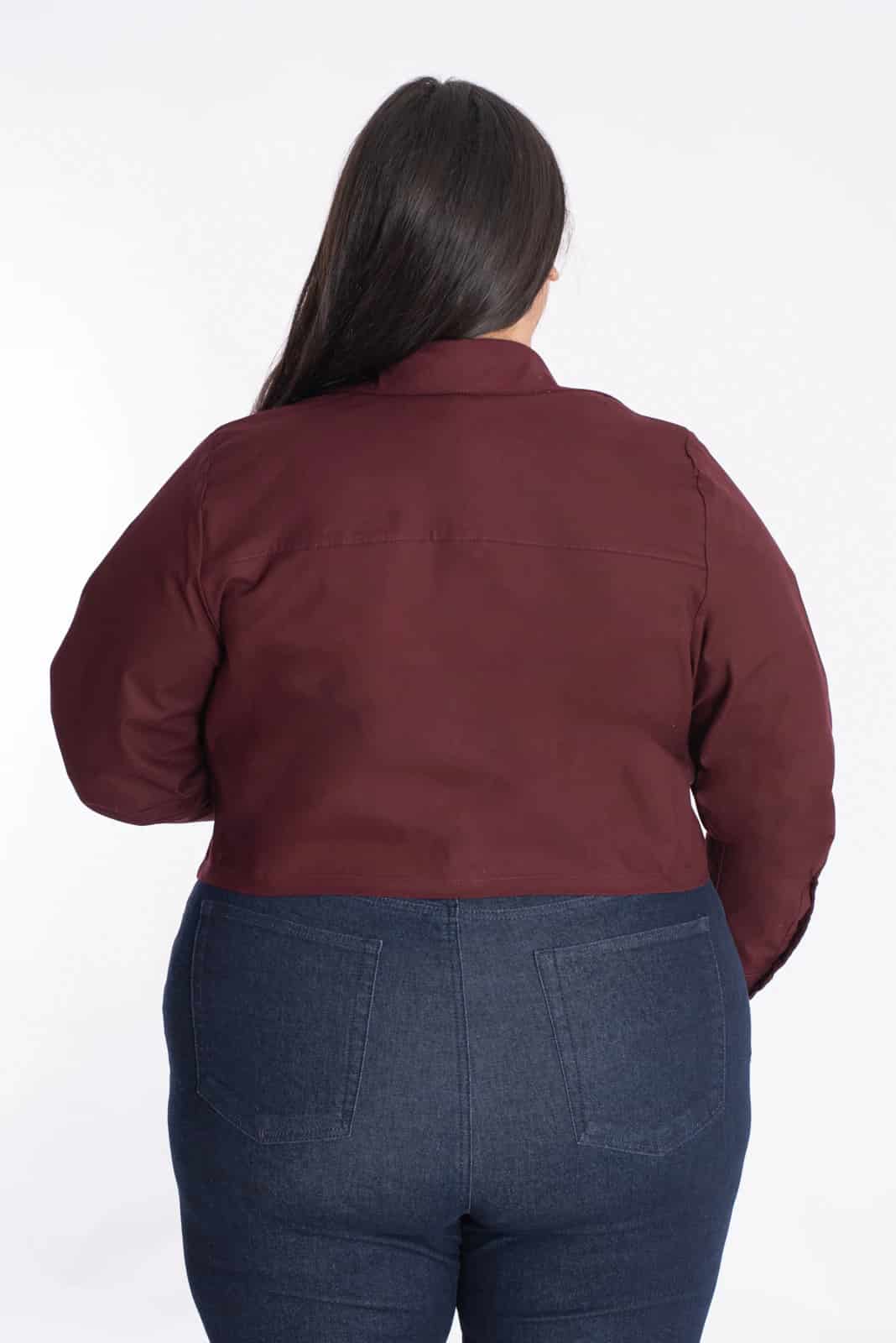 Chaqueta Ramona Vino Tinto - miniatura 5
