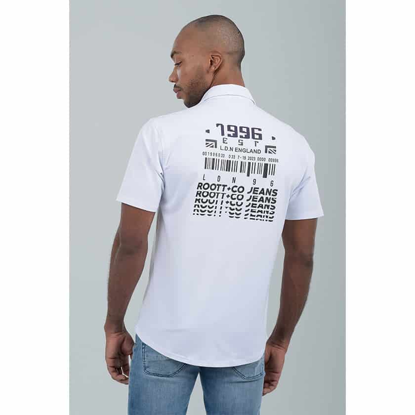 Camisa Blanca Manga Corta - miniatura 2