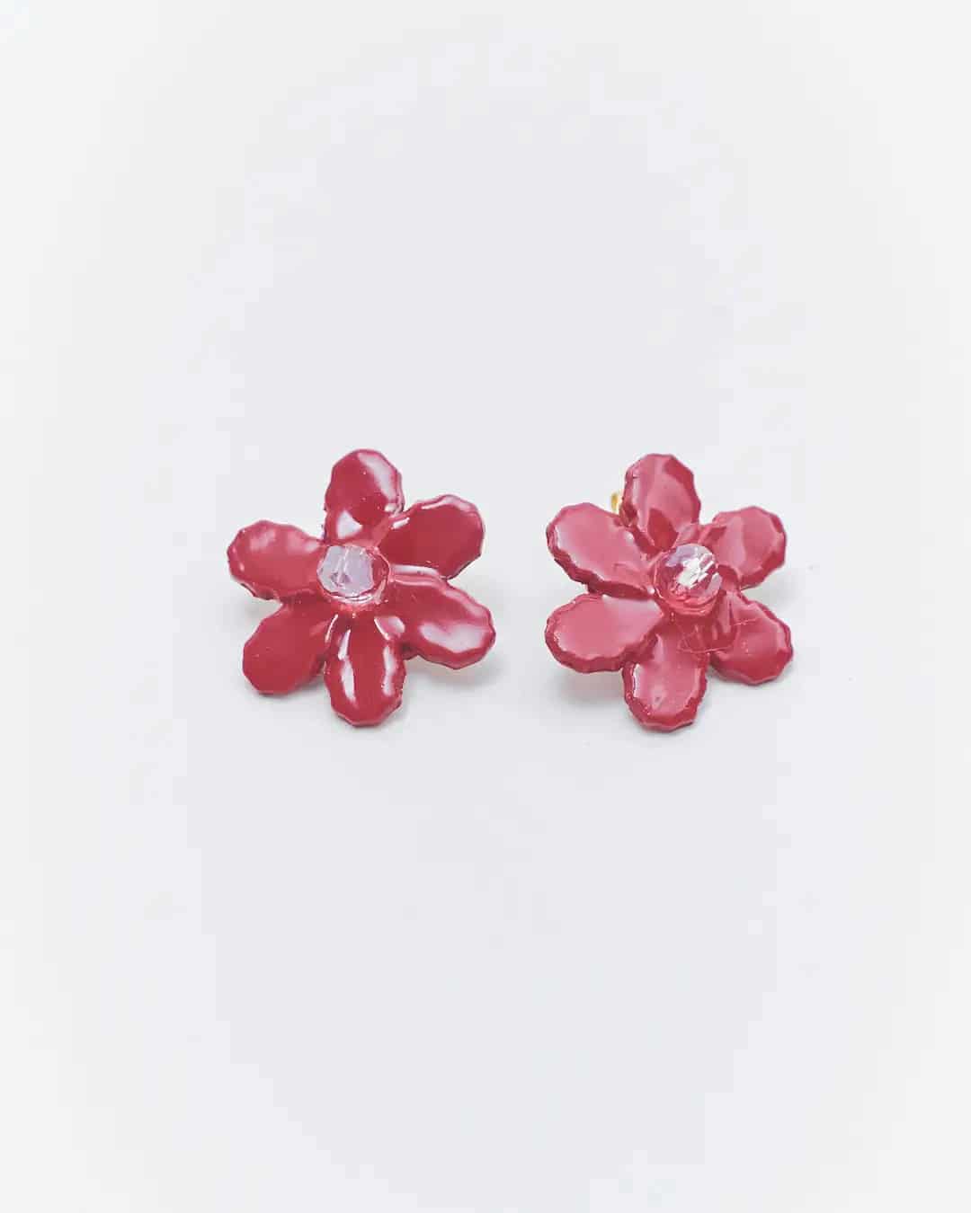 Aretes Flor para mi mini - miniatura 3