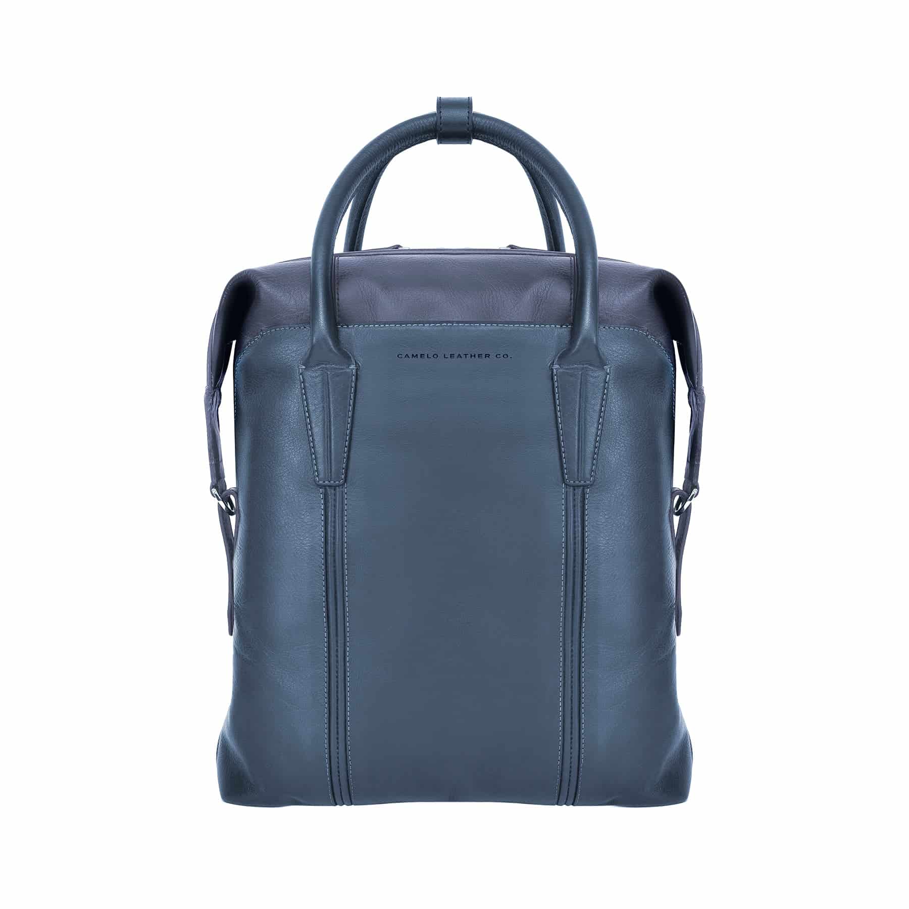 Heritage Backpack / Handbag Blue and Gray - miniatura 1