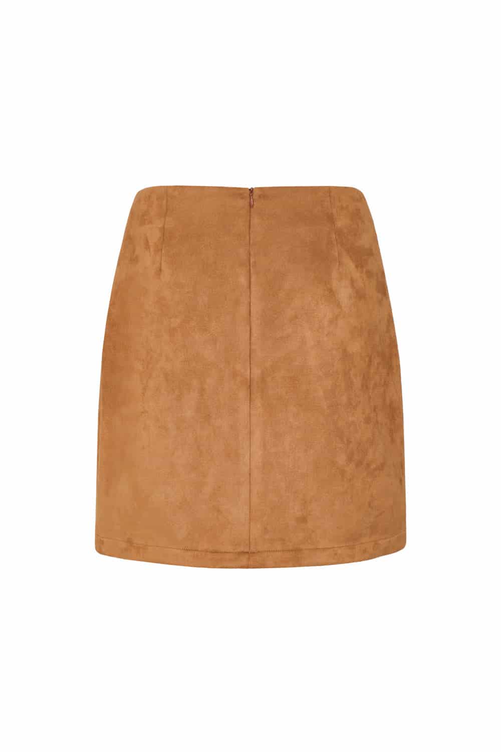 Falda mini april camel - miniatura 4