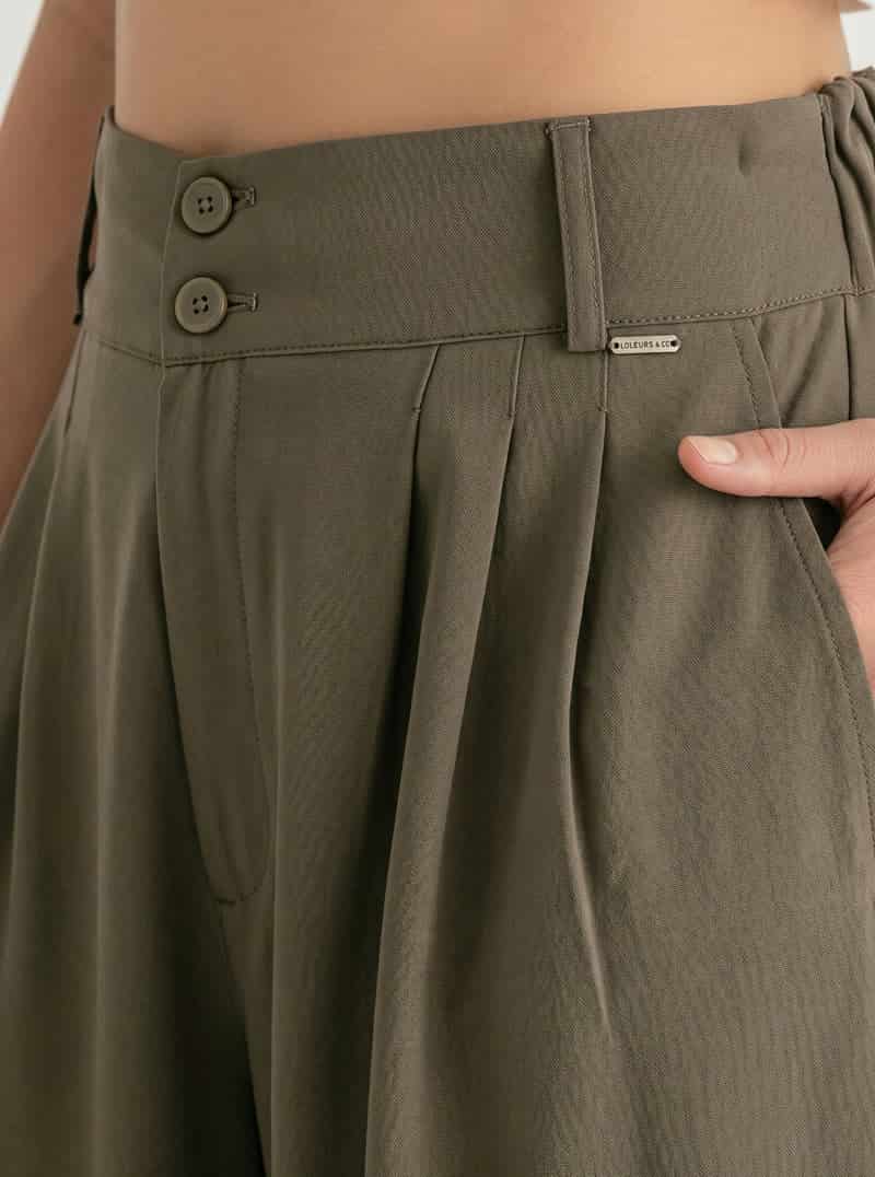 PANTALÓN CANVAS OLIVO - miniatura 3