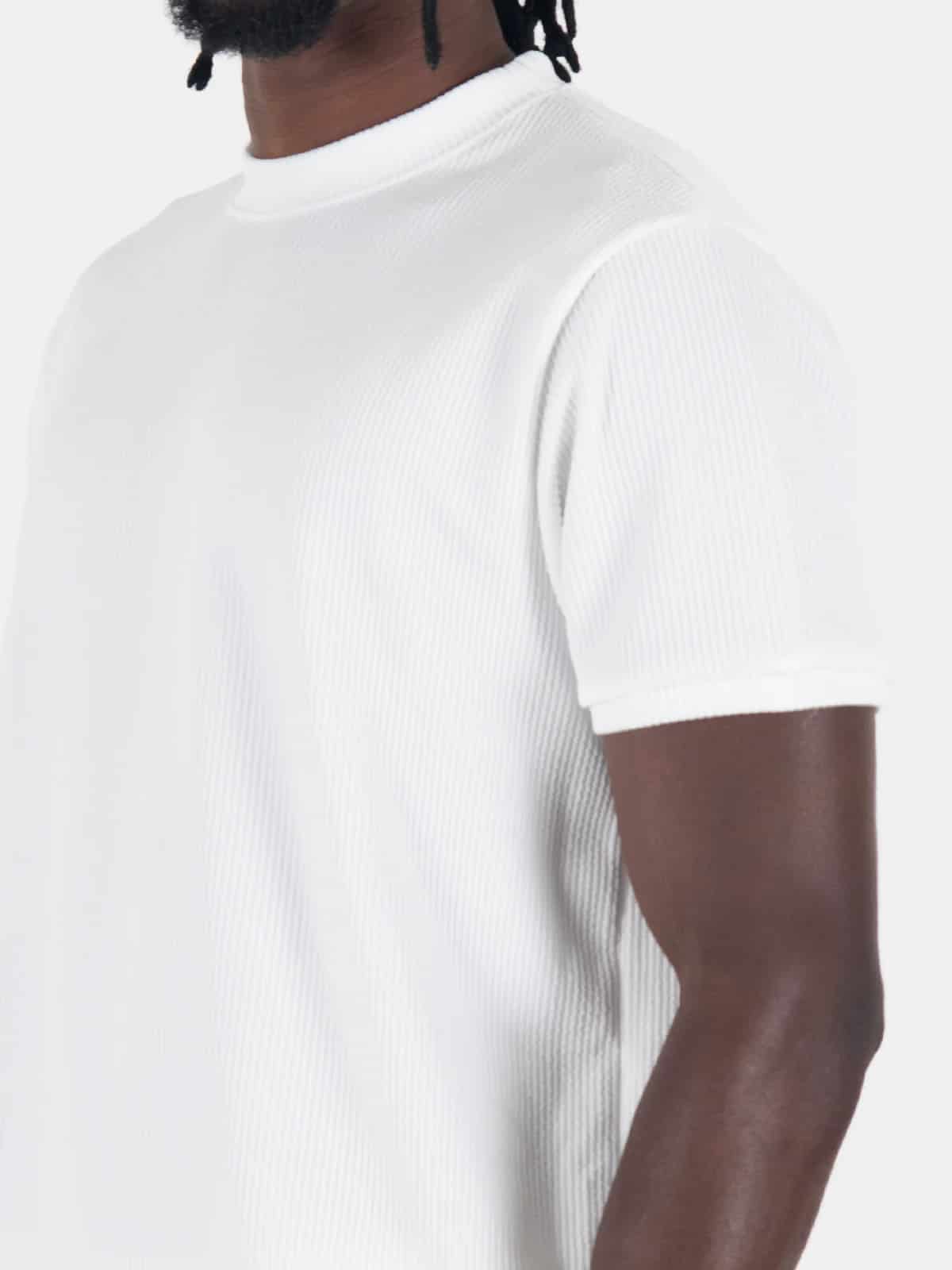 Camiseta hombre atenas slim ivory - miniatura 5