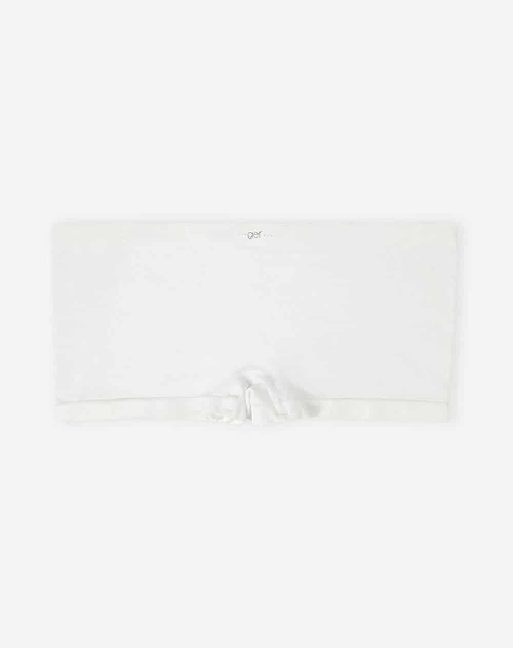 Panty cachetero seamless tiro medio blanco mujer - miniatura 4