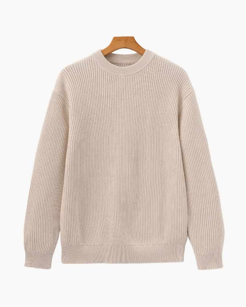 Rib Knit Crewneck - miniatura 3