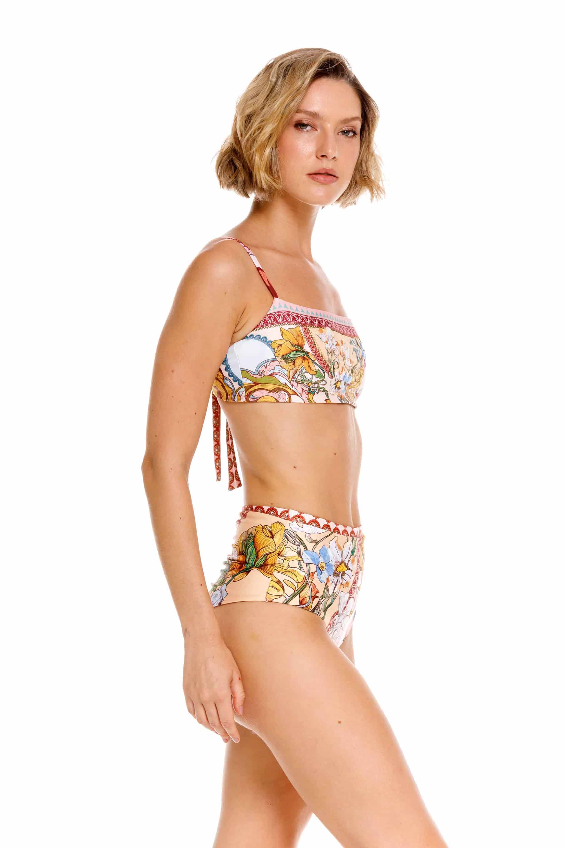 Top Cuadrado de Bikini Aurea - miniatura 3