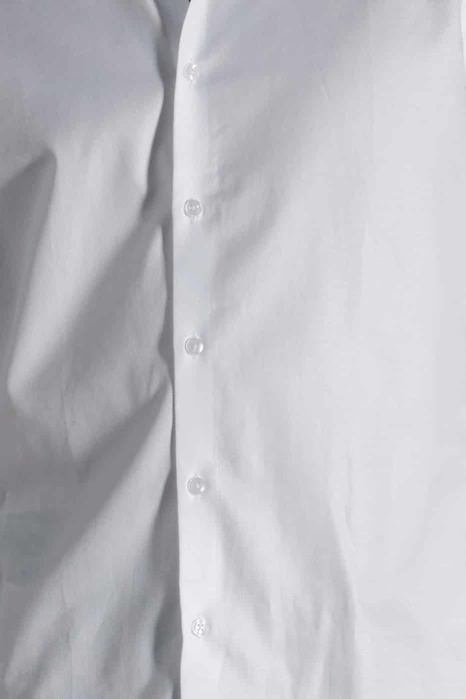 Camisa Classic Algodón Blanco Saten - miniatura 3