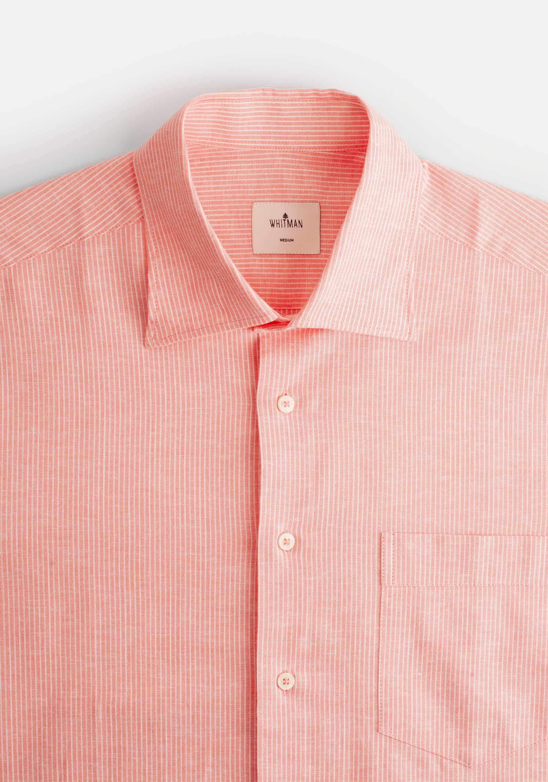 Camisa H CI Jamaica Rayas Delg Palo De Rosa - miniatura 6