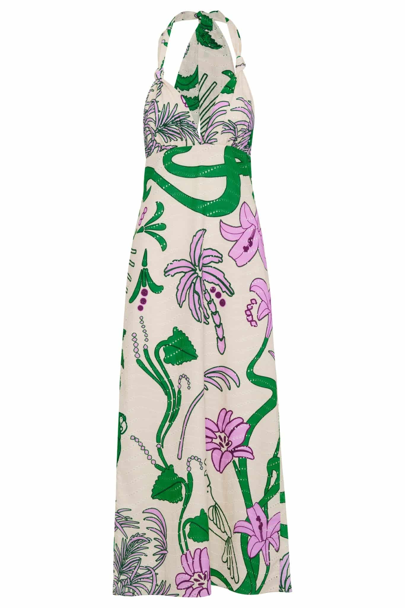 Veronique Eyelet Dress / Violet Garden - miniatura 1