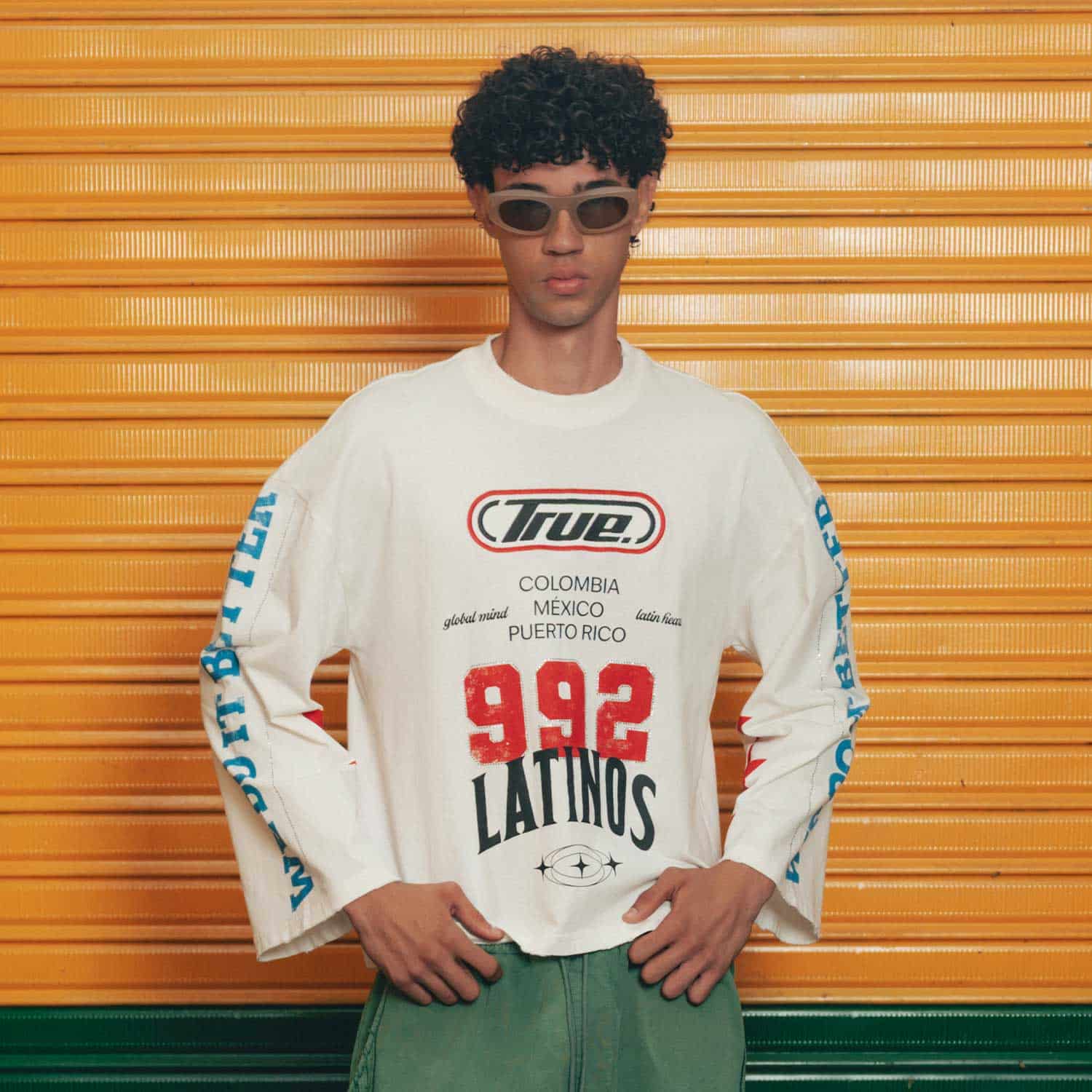 Latinos Wide Sleeve LS - Cream - miniatura 2
