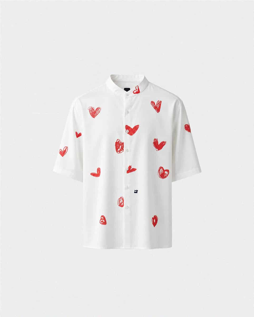 CAMISA CORAZONES MC - miniatura 1