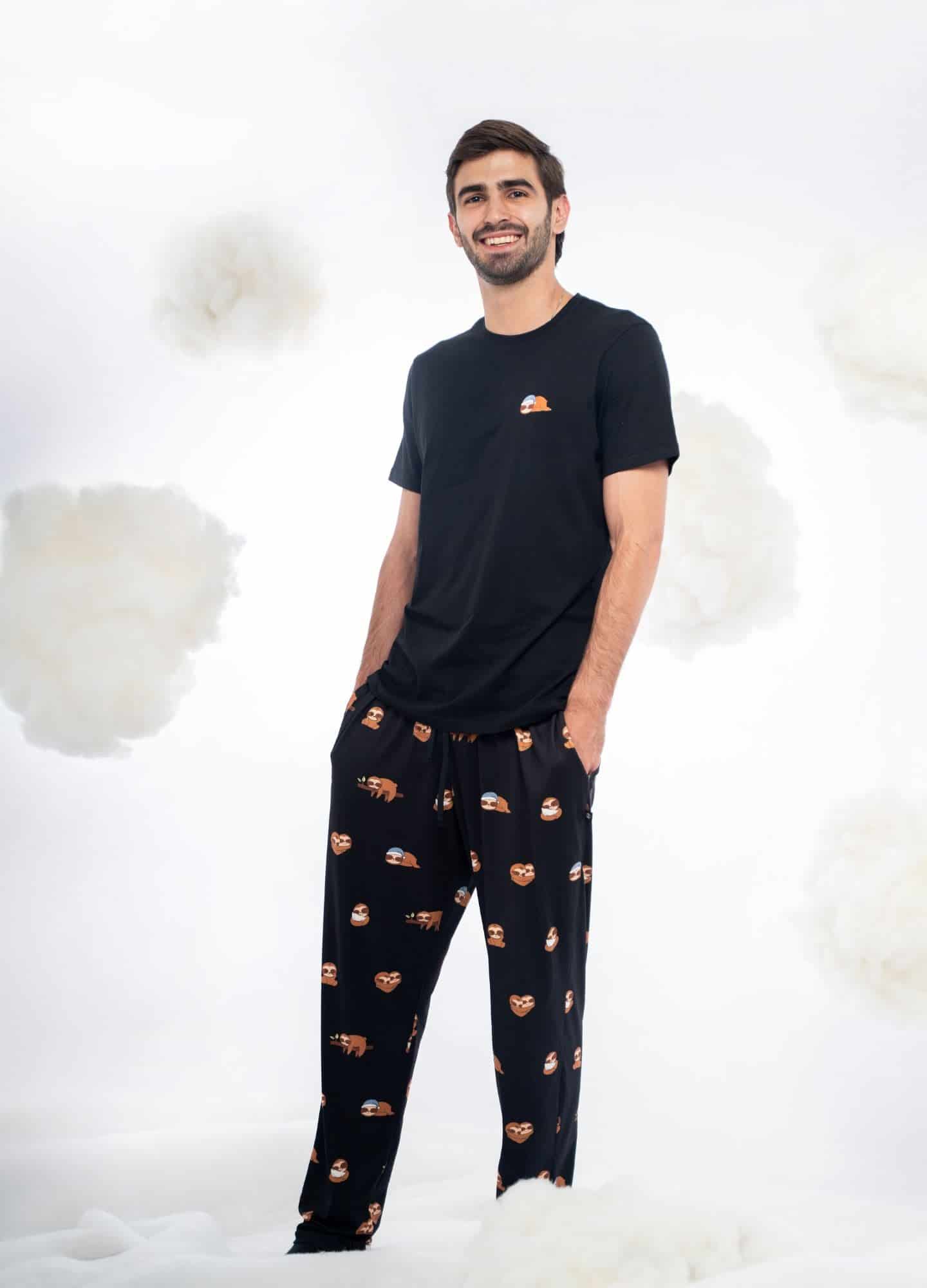 Conjunto Pantalón Perezosos - Negro - miniatura 2