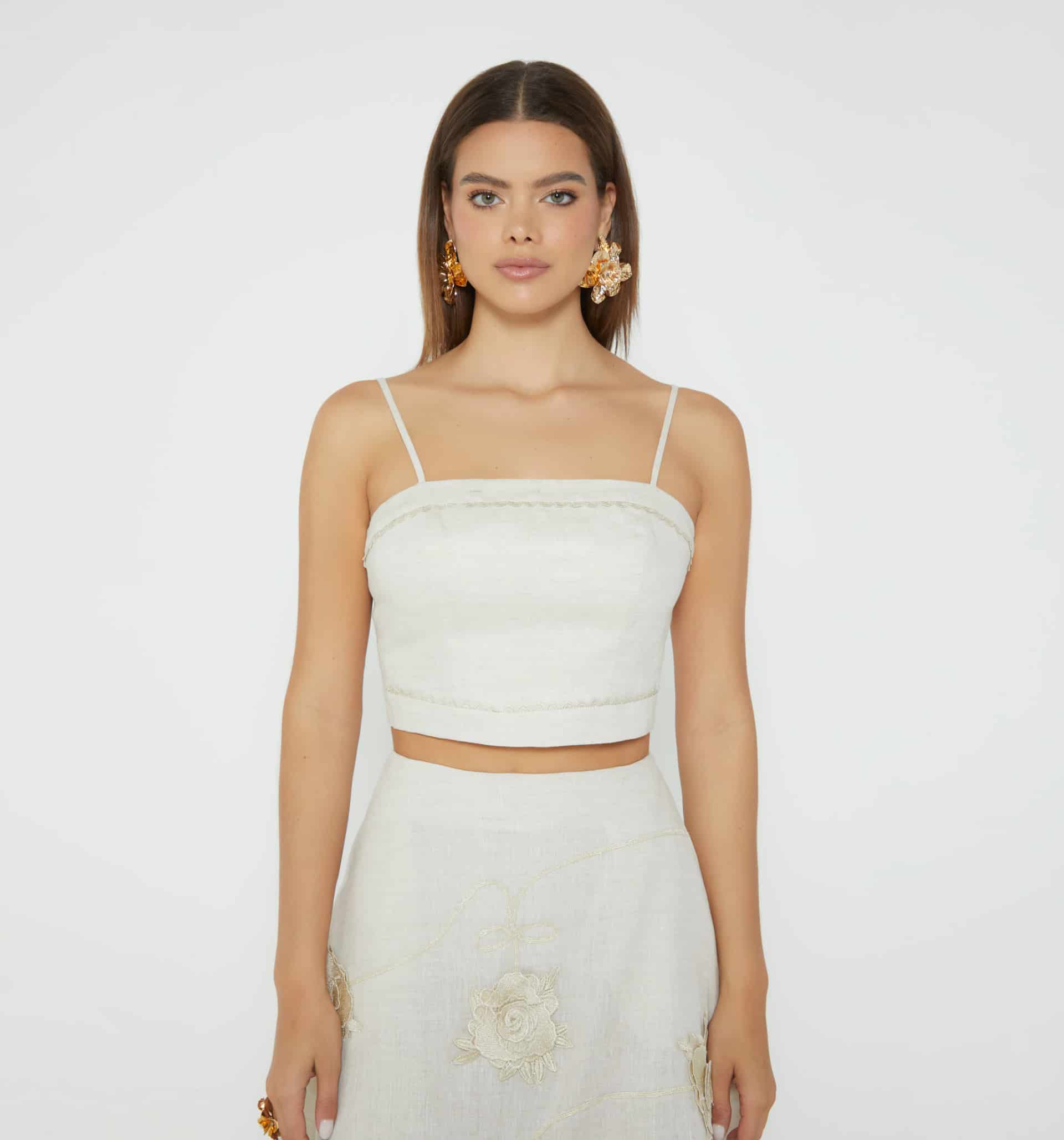 Crop top tiras - miniatura 1