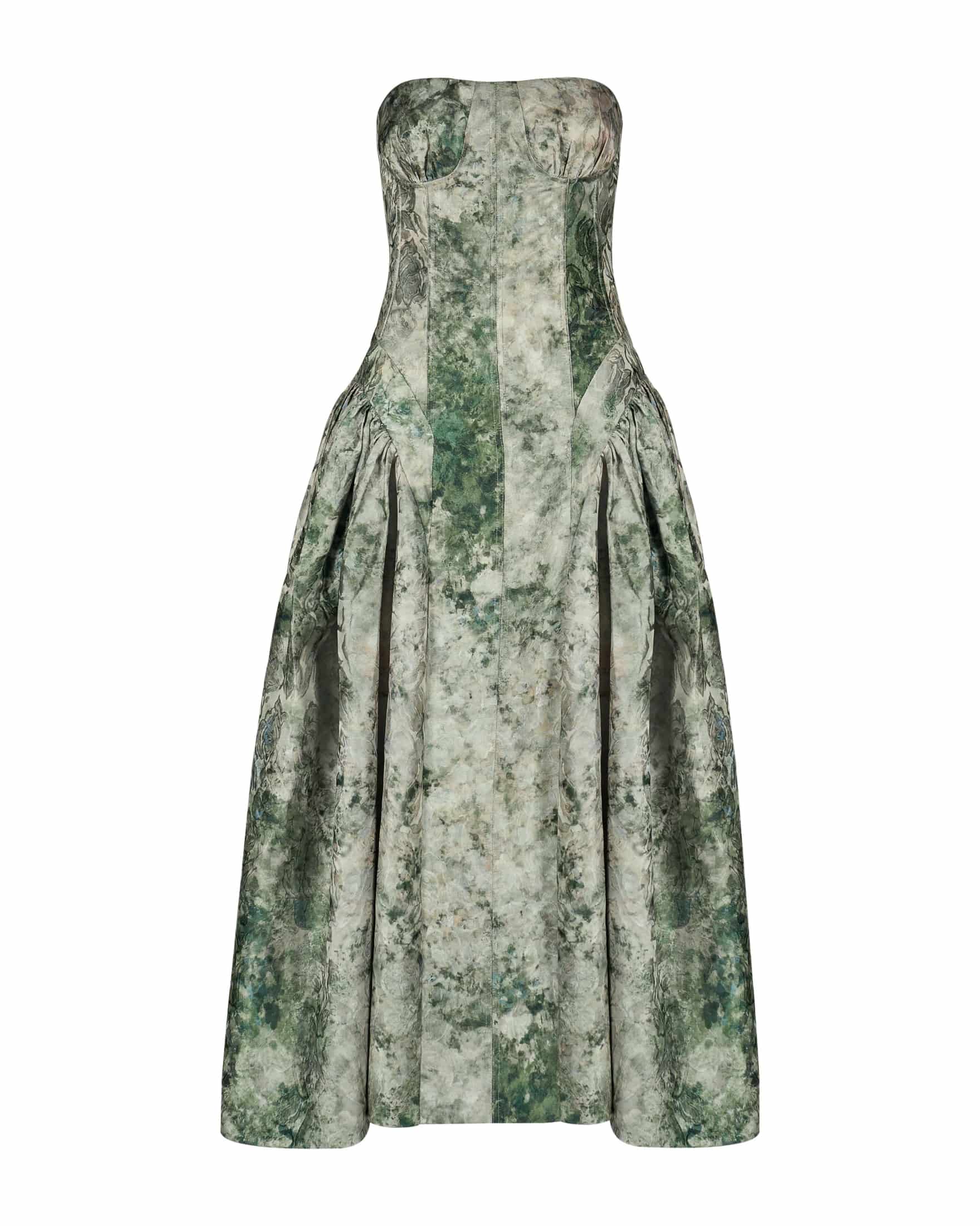 "BEGONIA" MIDI DRESS - miniatura 1