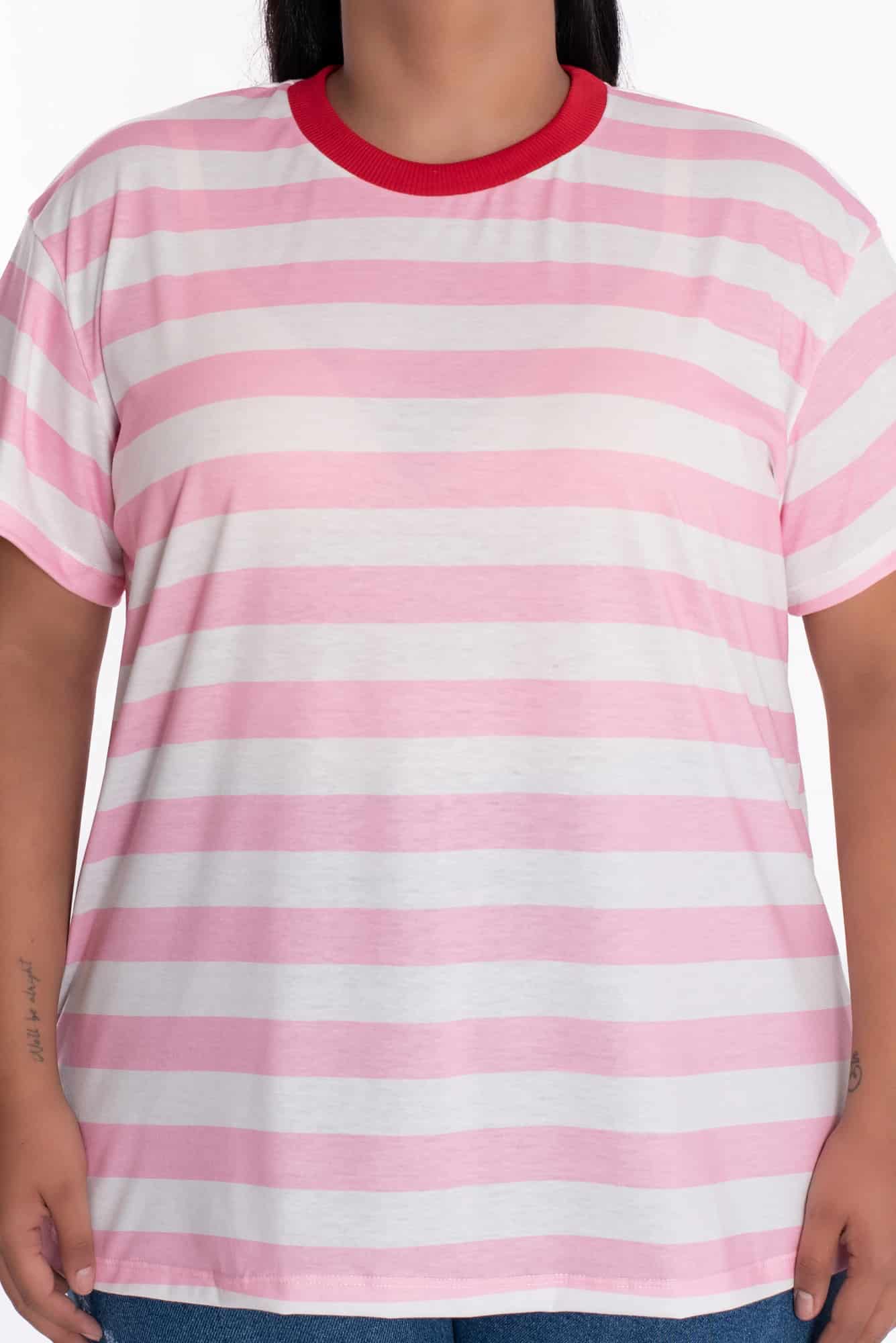 Camiseta Pocket Rosada - miniatura 3