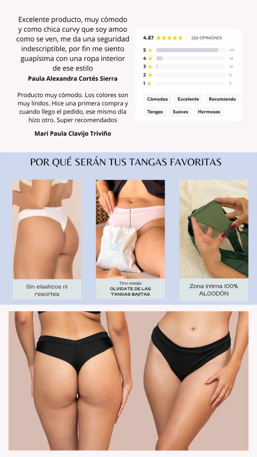 Tanga Vera - sin elásticos ni resortes - miniatura 29