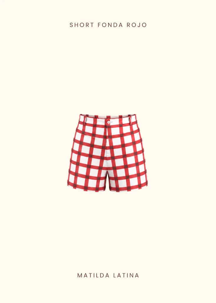 Short Fonda Rojo - miniatura 2