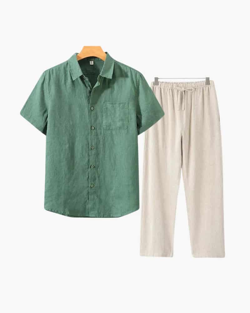 Old Money Linen Combo (Shortsleeve) - miniatura 5