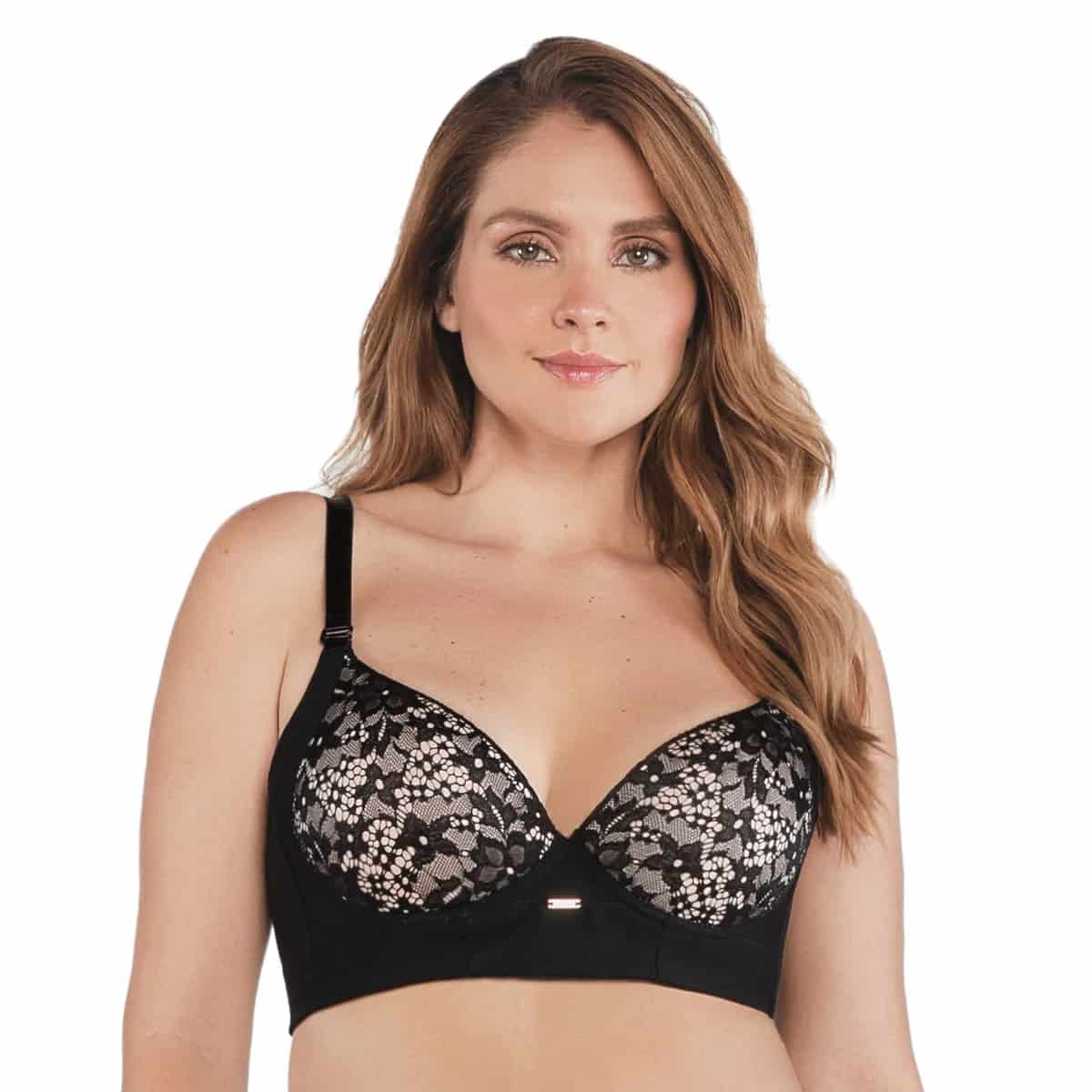 BRASIER REALCE NATURAL CON COPA EN BLONDA - miniatura 3