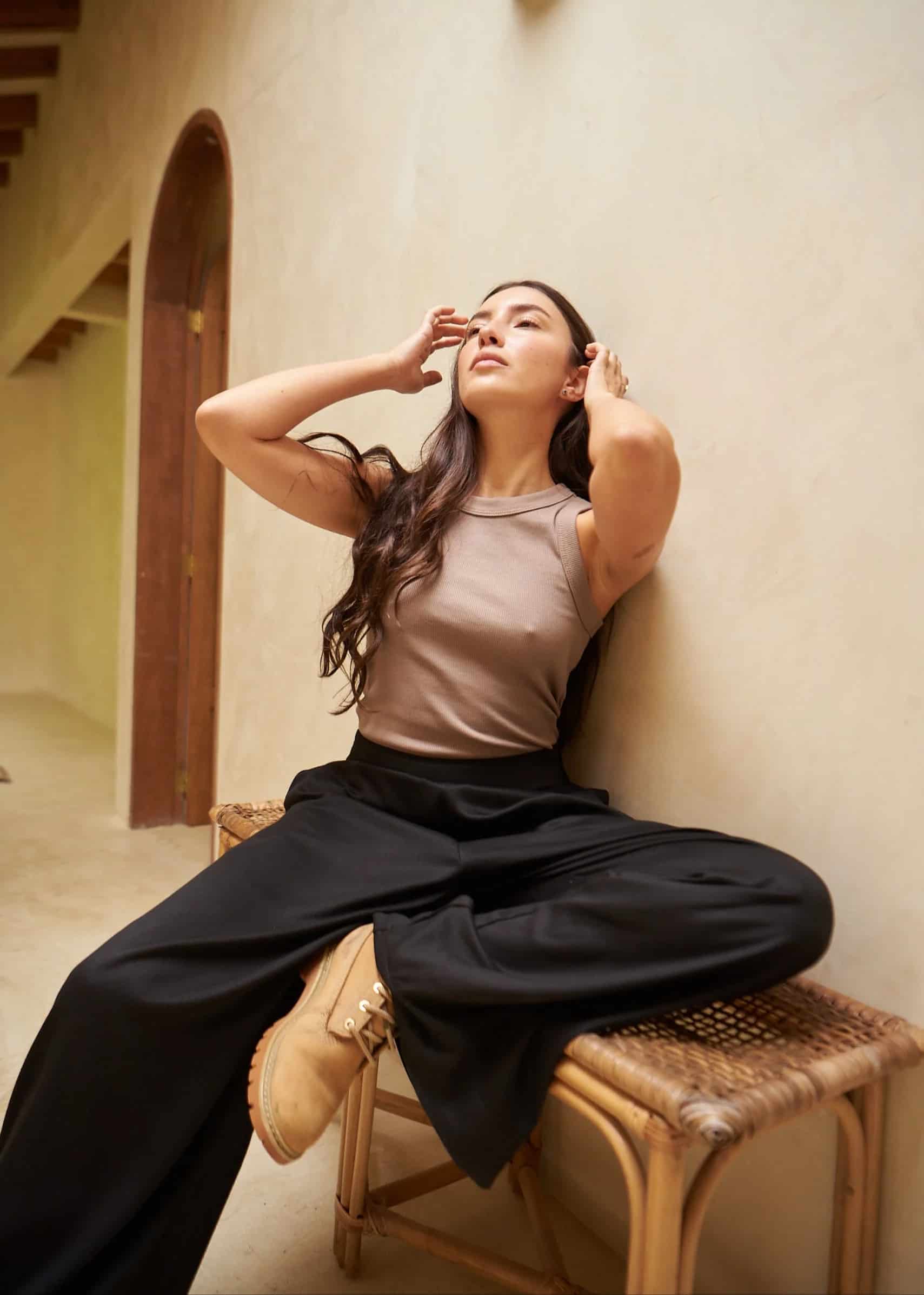 Pant Tencel Rague Negro - miniatura 9