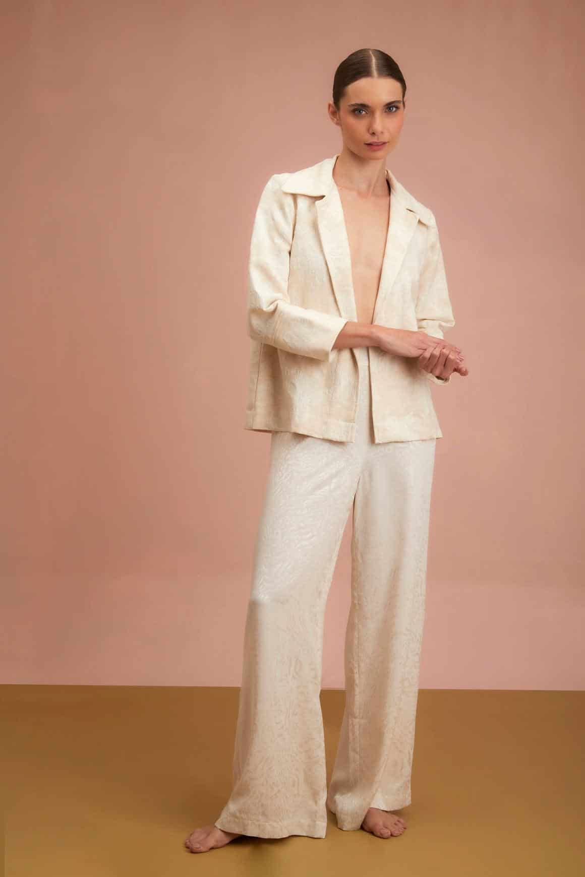 PANTALÓN DESTELLO IVORY - miniatura 1