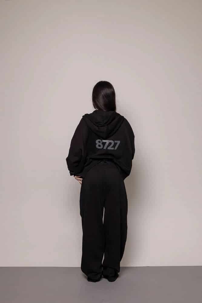 SET BUZO Y SUDADERA DAMA-NEGRO - miniatura 2