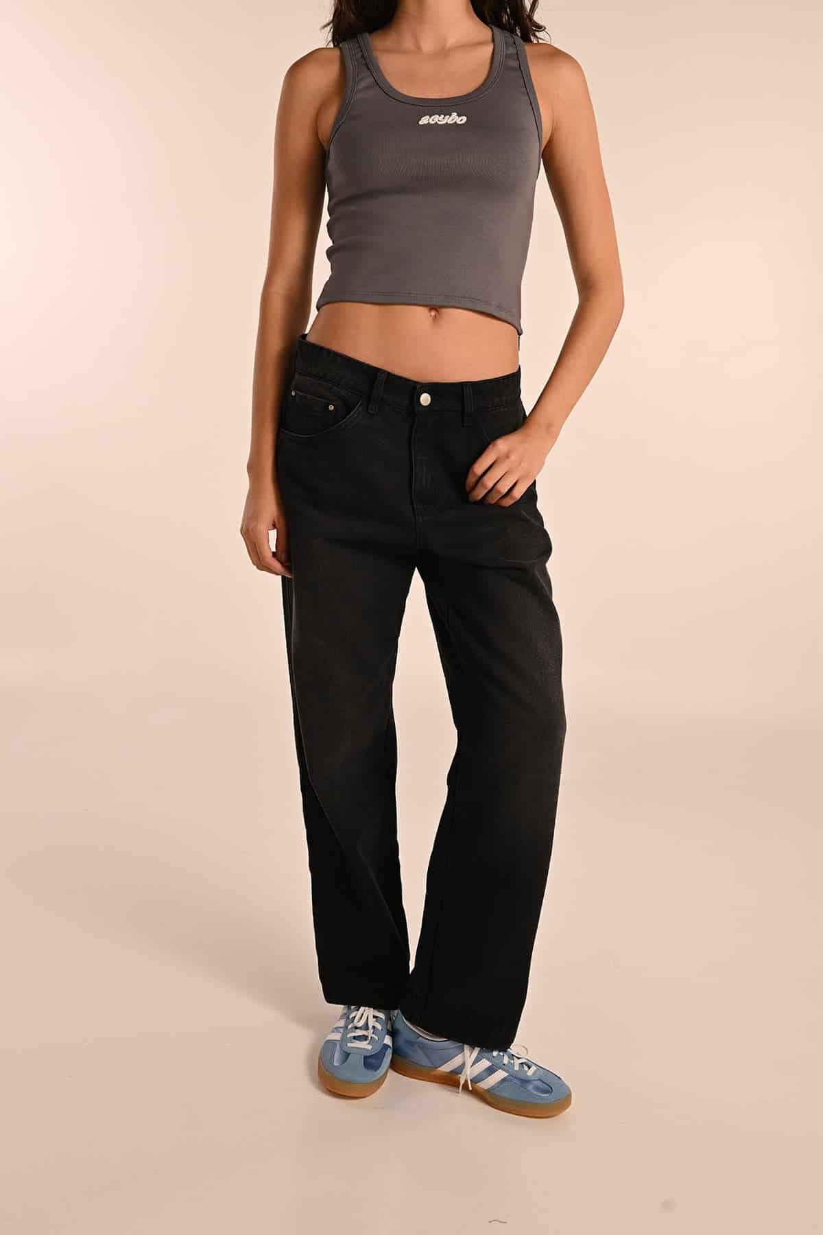 DARK WASH JEANS - miniatura 2