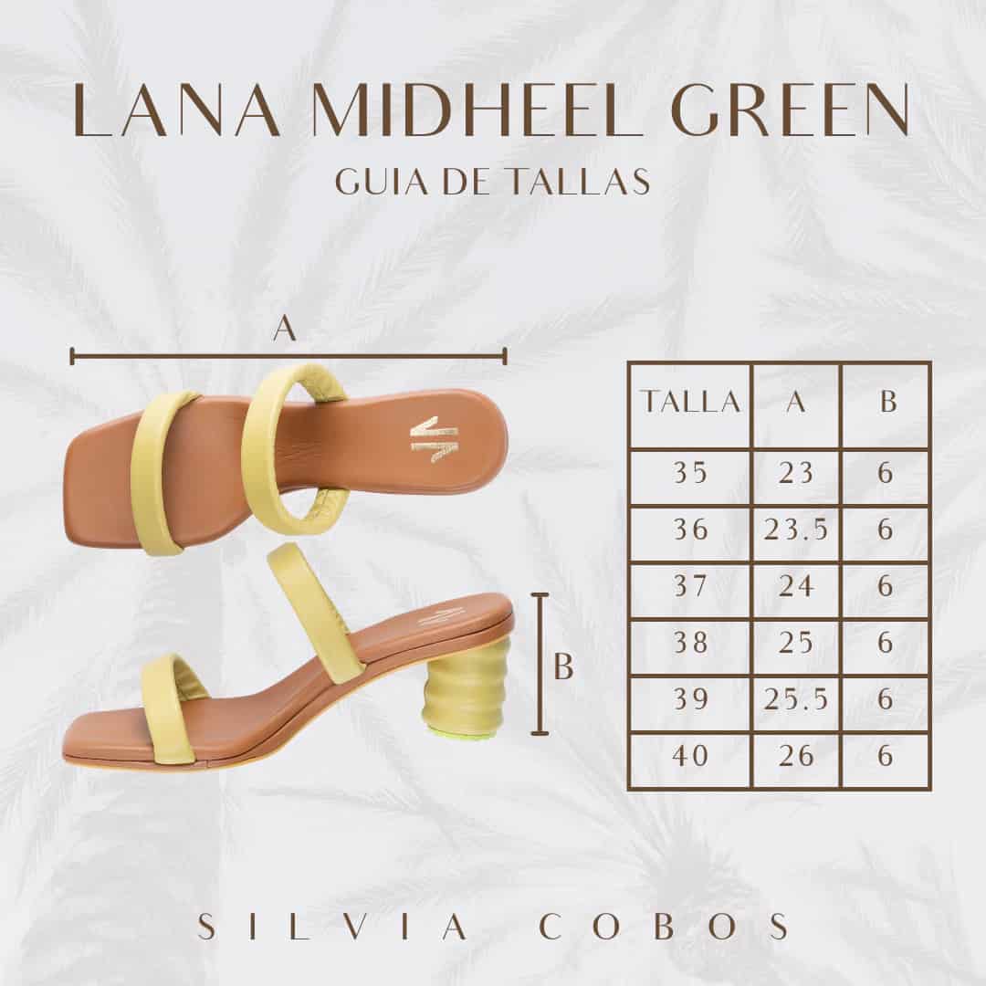 Silvia Cobos Lana tacón medio  verde - miniatura 6