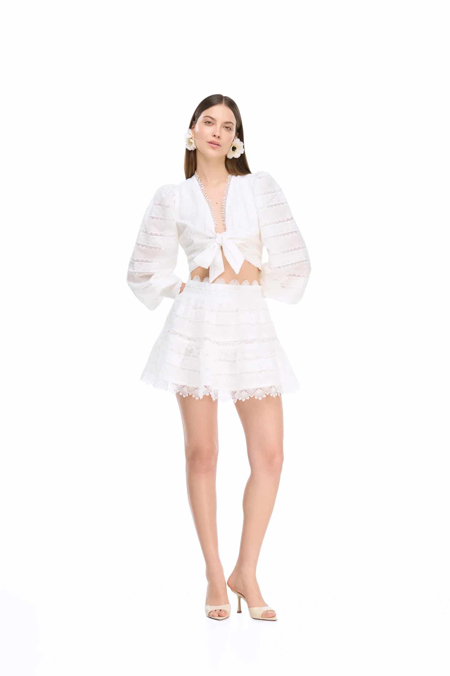 FIRA SKIRT WHITE - miniatura 4