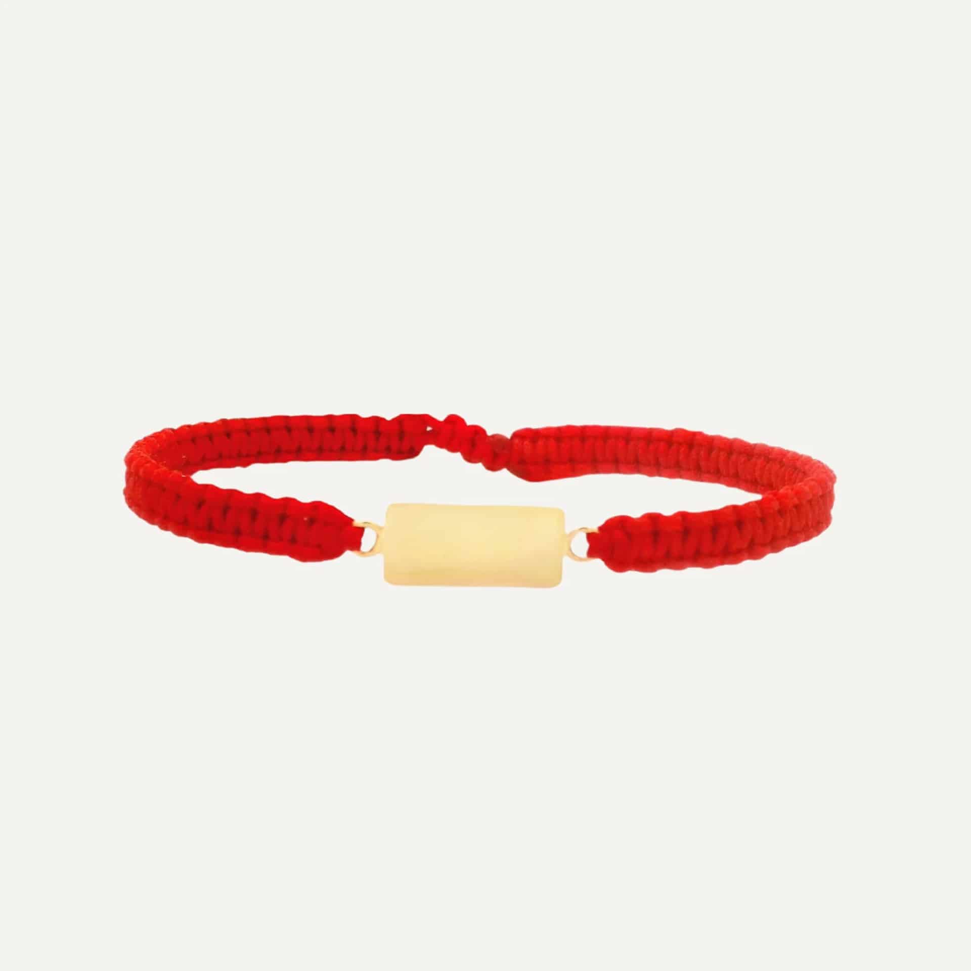 Pulsera Tejida Mini Personal Barra - miniatura 2