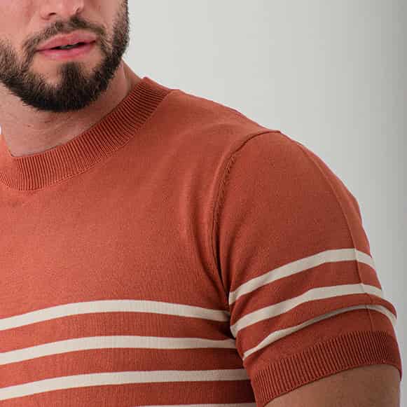 T-SHIRT MODA TEJIDO HOMBRE - miniatura 6