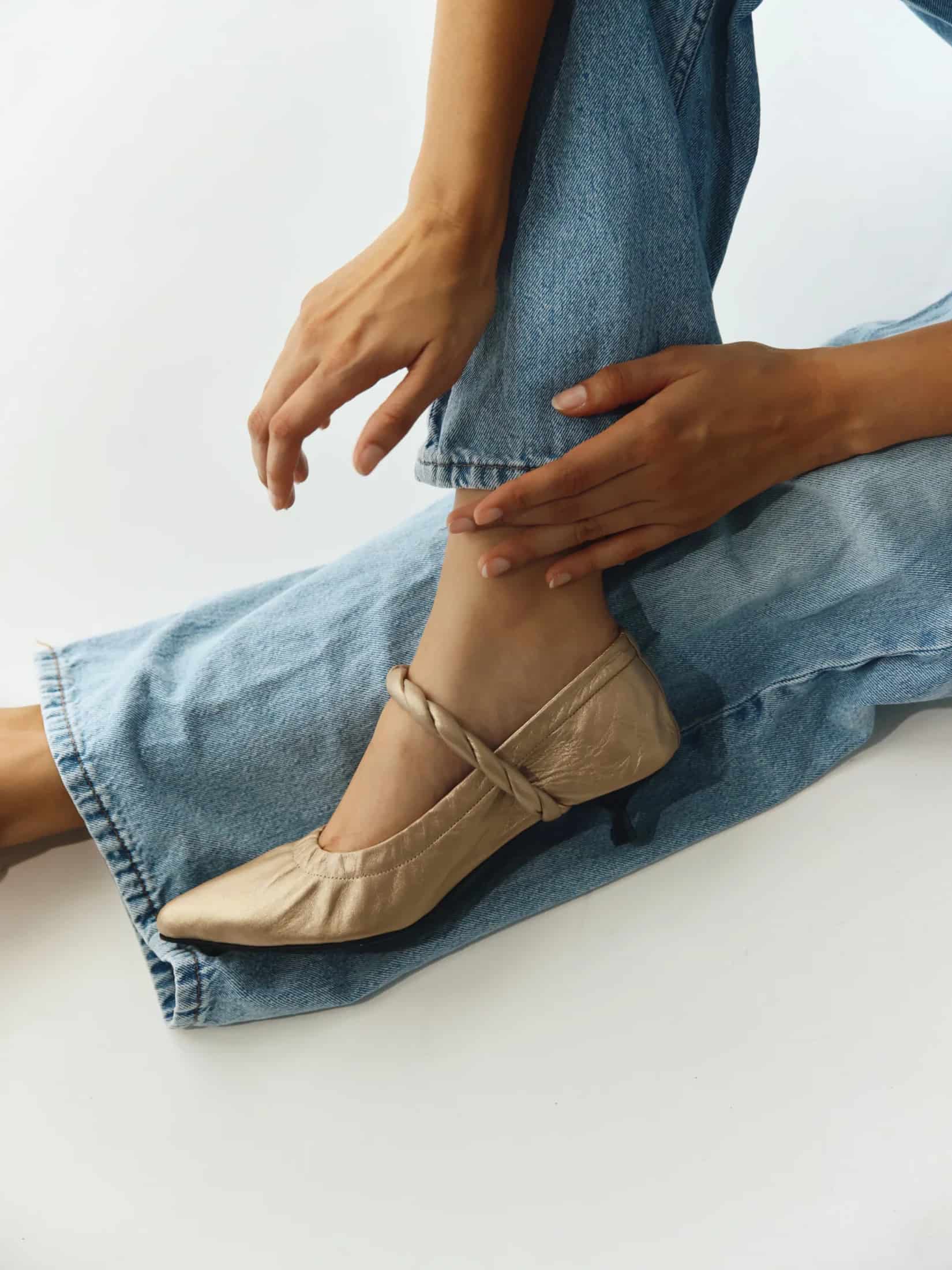 DONELLA GOLD HEELS - miniatura 8