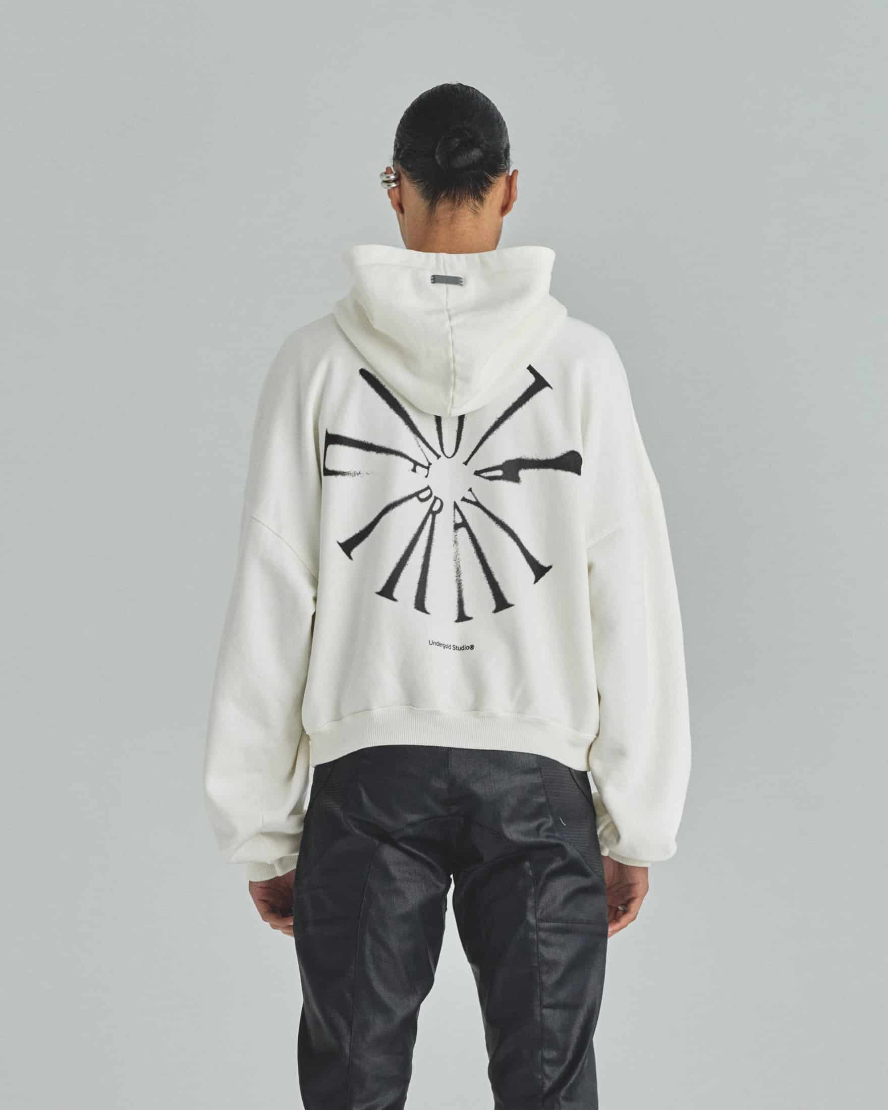 Spring Pray 4 Love Boxy Fit Hoodie White - miniatura 5