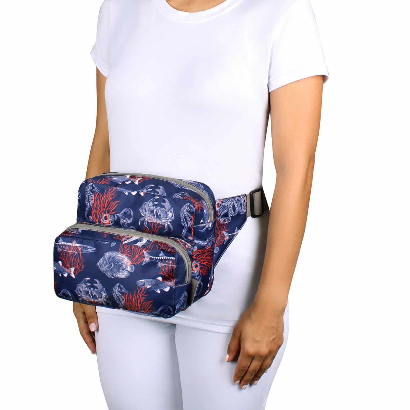 Canguro XL ULTRA Plegable Estampado Vida Multicolor Citybags - miniatura 3