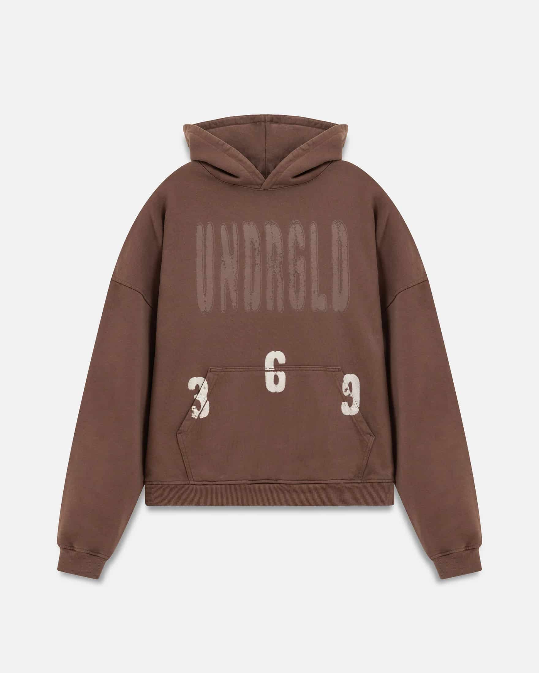 Spring UNDRGLD Hoodie Brown - miniatura 1