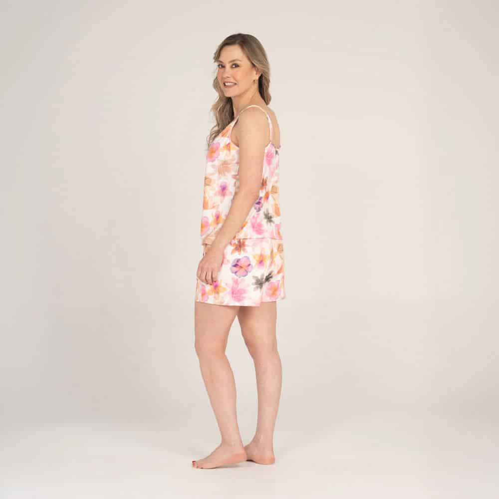 Conjunto de Pijama Short Óleo. - miniatura 3