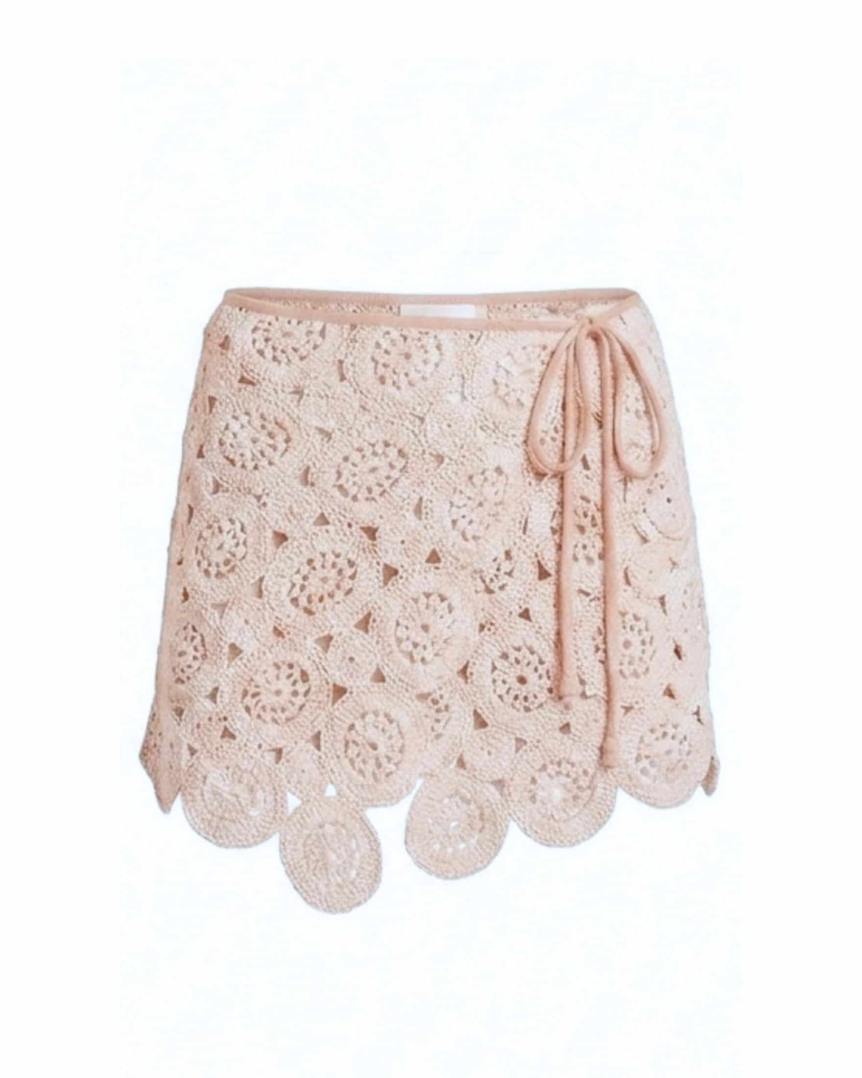 NICA SKIRT NATURAL ECRU - miniatura 1