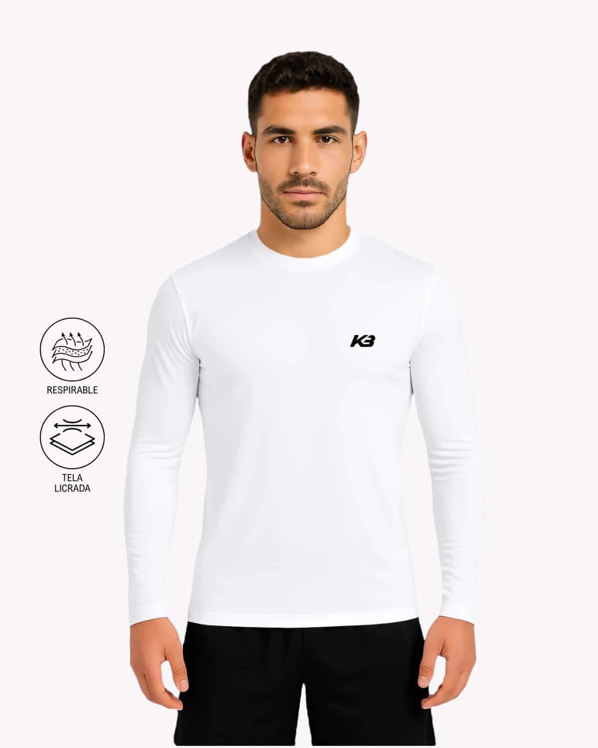 Buzo Fit Basico┃KBMEN RF.318 - miniatura 3