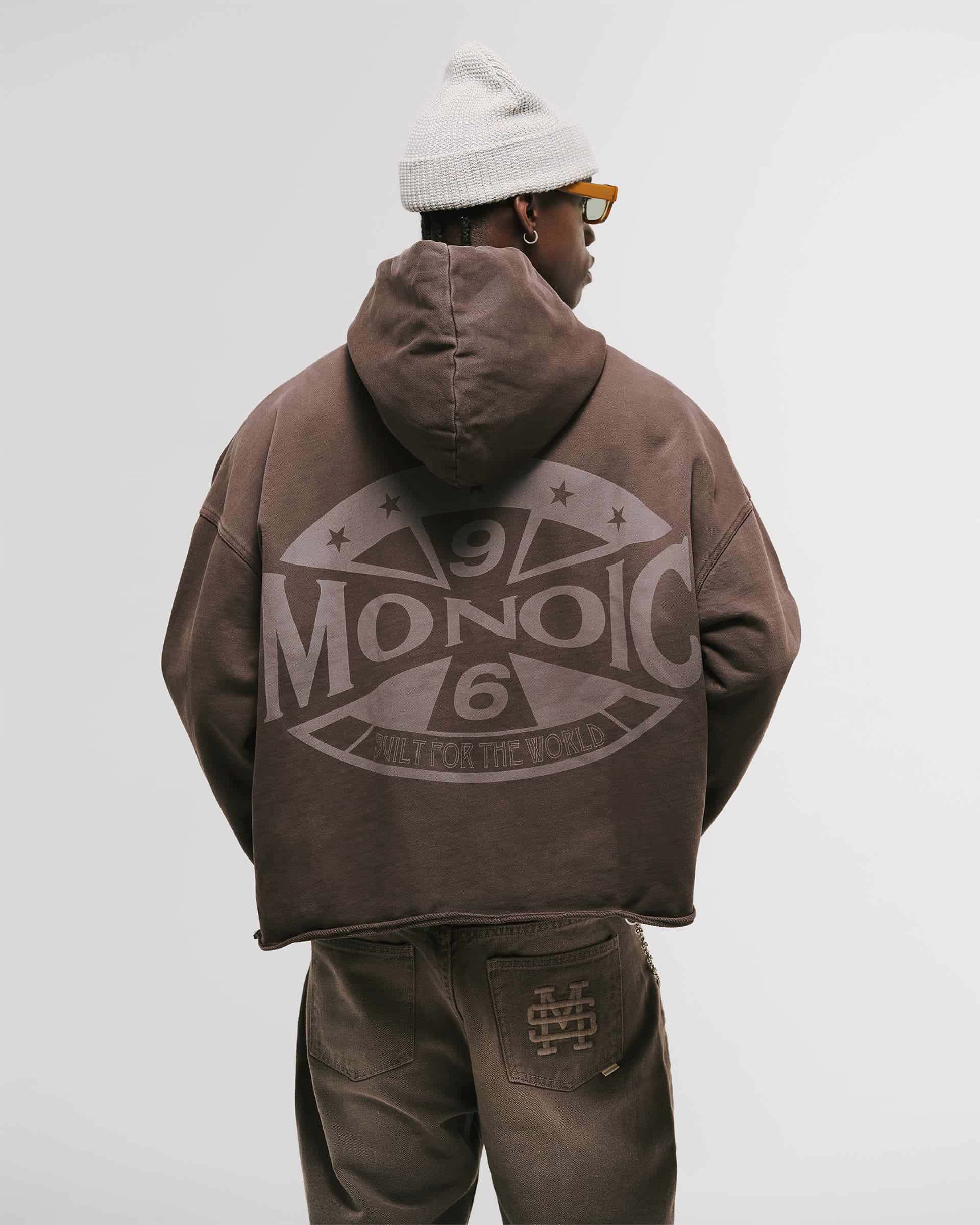 Hoodie Compass – Café Desgastado - miniatura 2