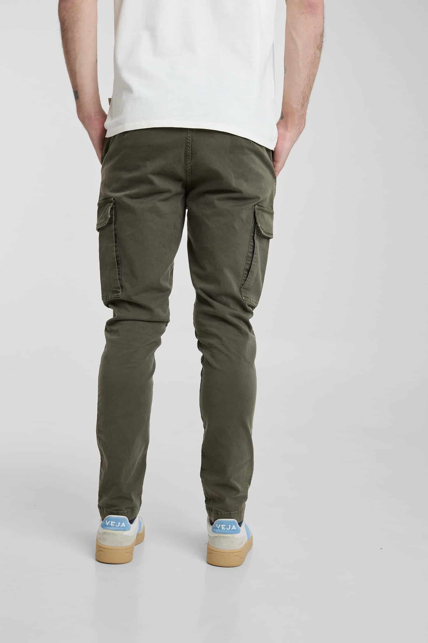 Pantalón Cargo Verde Militar - miniatura 6