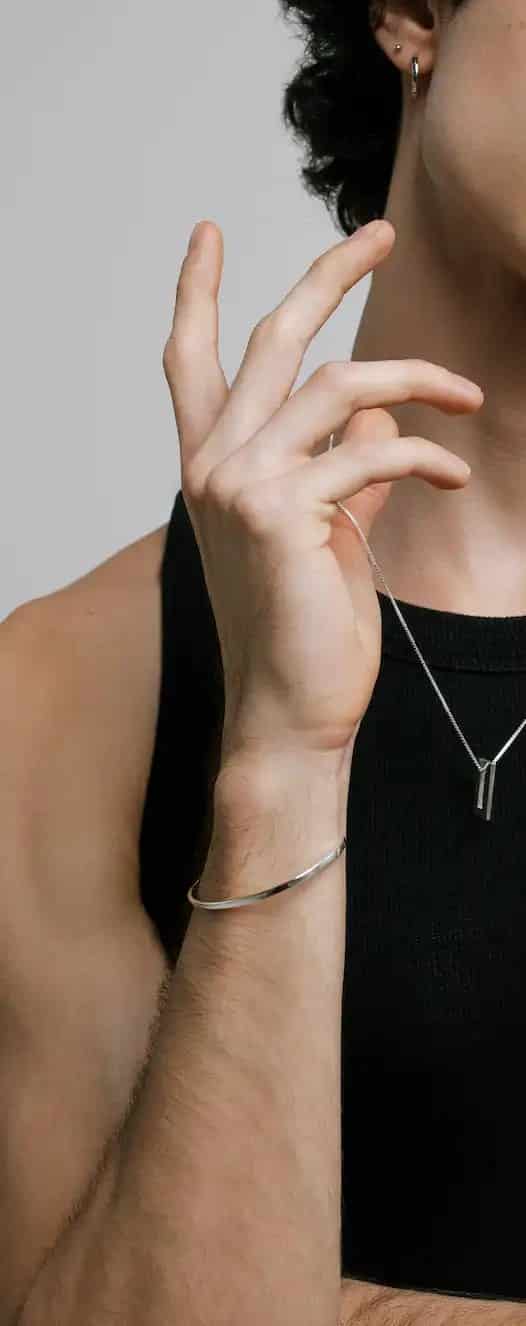 B1 | PULSERA EN PLATA LEY 925 - miniatura 6