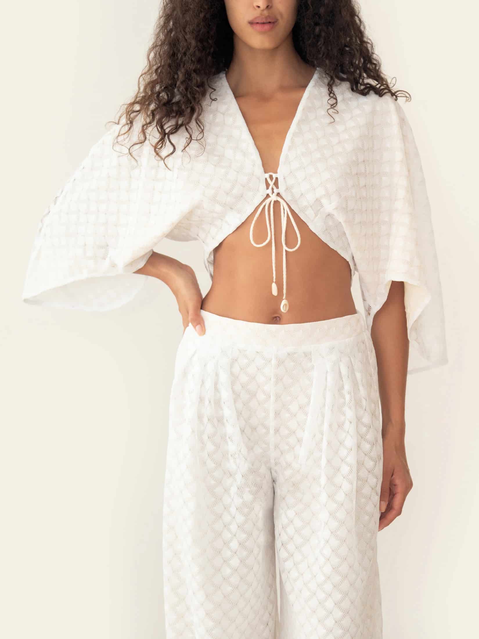 ELIF PANT WHITE - miniatura 3