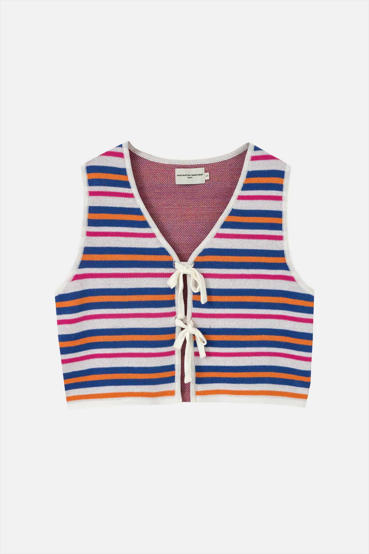 TROPICAL STRIPE TOP - miniatura 1
