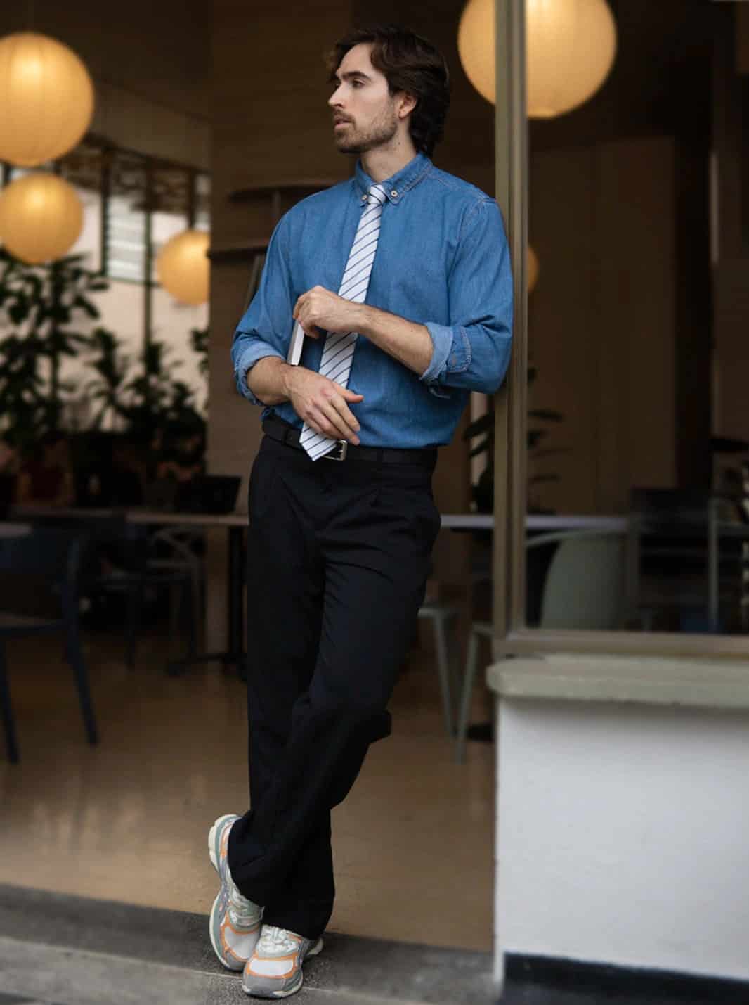 CAMISA EN DENIM DE ALTA RESISTENCIA - miniatura 2