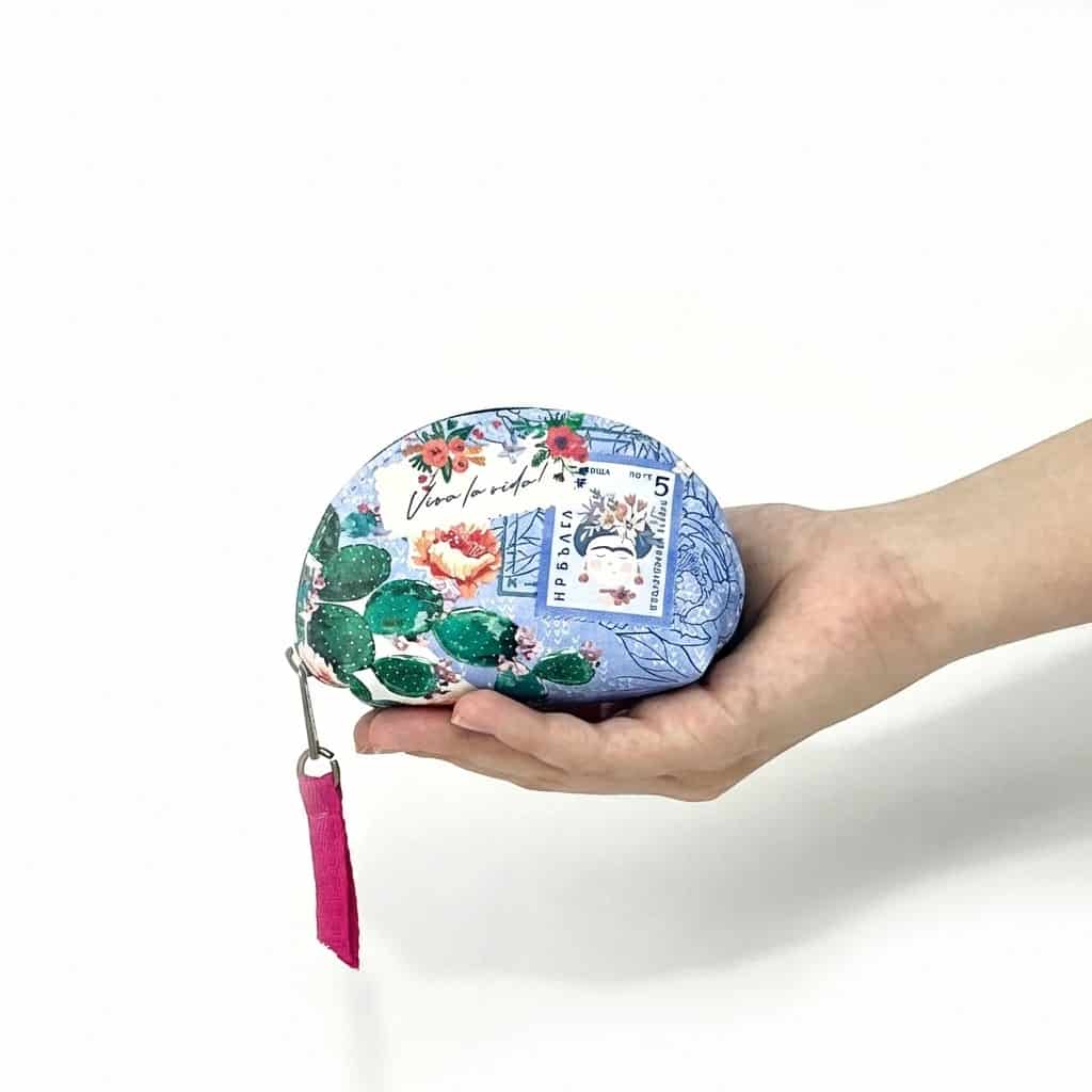 Monedero Para Mujer Dublín Con Estampado Y Cremallera Viva La Vida - miniatura 4